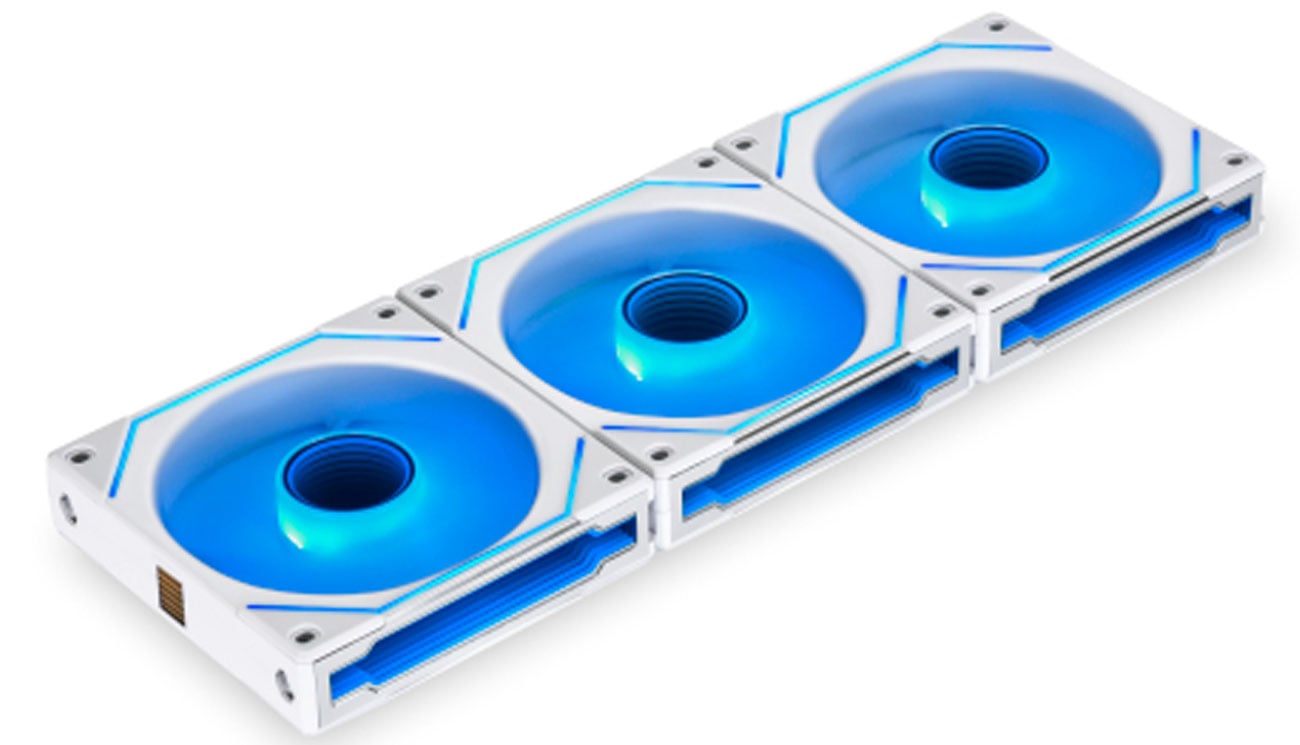 LianLi リアンリ 120mmUNI FAN SL120-V2 3個パック Lian-Li UNI FAN SL120 V2 RGB PWM Lüfter, 3-pak - 120 mm